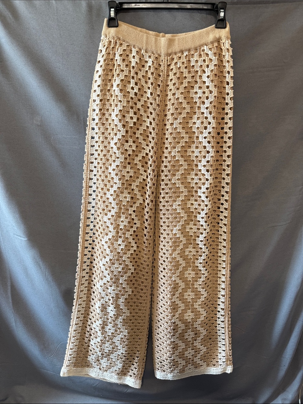 Z SUPPLY loma crochet pant in natural size XS - Picture 4 of 8